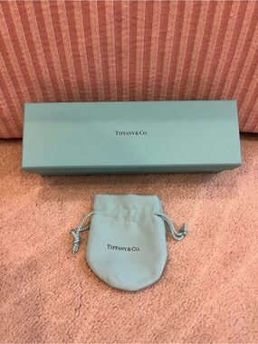 NWOT Tiffany & Co. Gift Box and Tiffany & Co. Jewelry Pouch